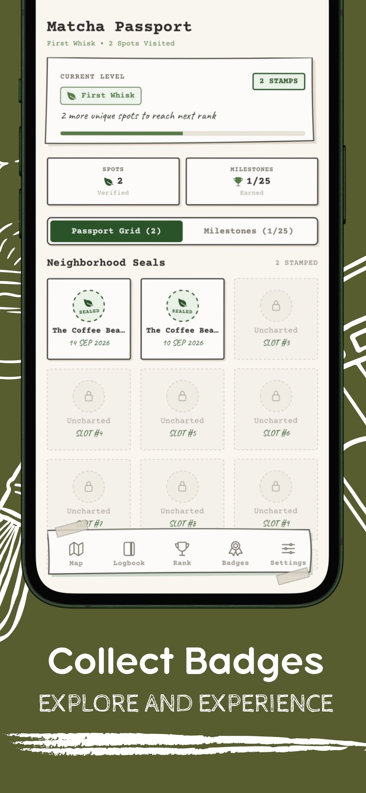 Screenshot 2 of Maptcha: Matcha Map & Journal