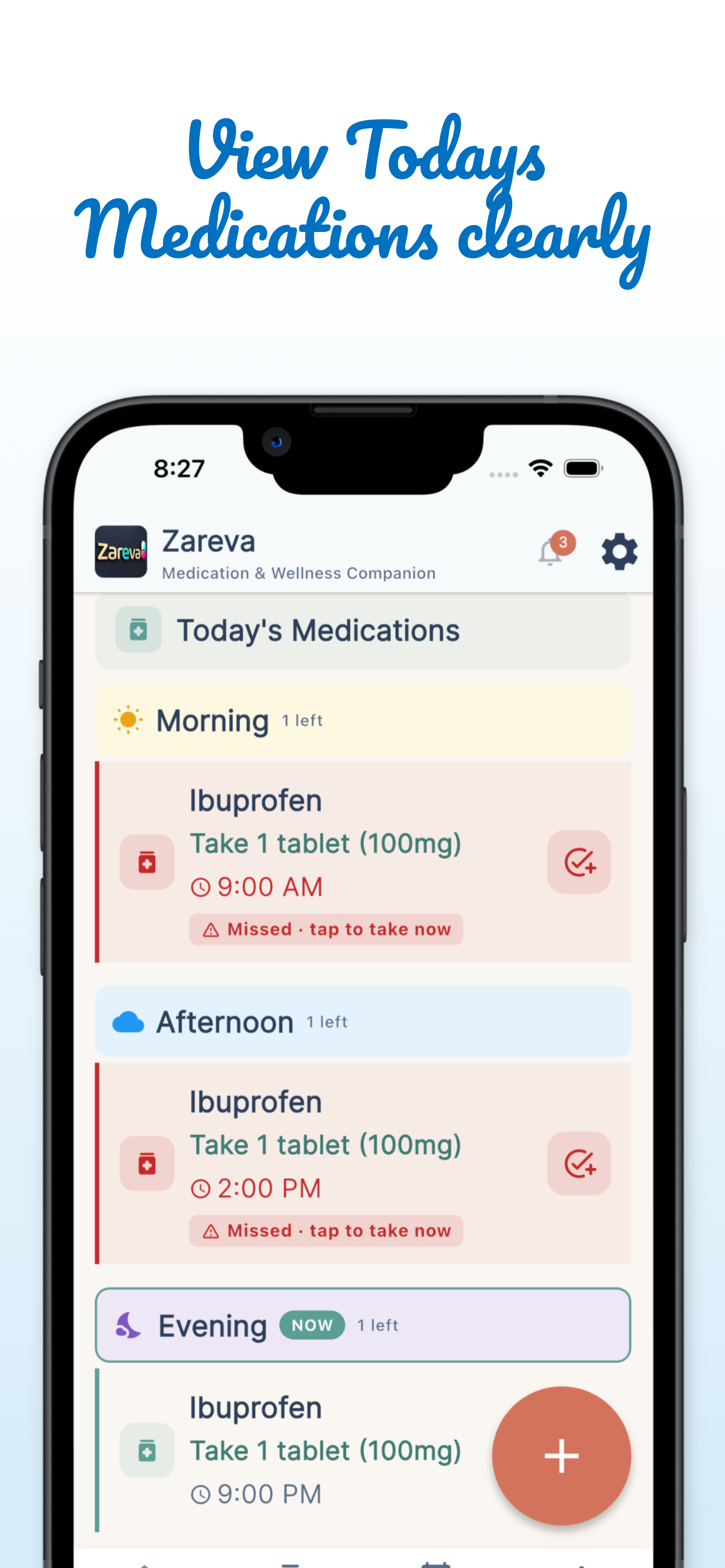 Zareva: Medication Reminder screenshot 3
