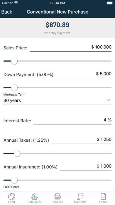 InterLinc Mortgage Screenshot