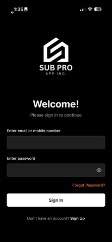 Sub Pro App Inc. Screenshot 8 of 8