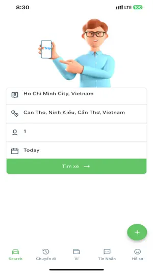 ETrip: Xe Ghép Đi Chung Xe screenshot 1