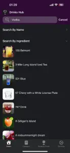 Drinks Hub screenshot #3 for iPhone