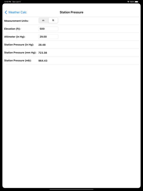 Screenshot #5 pour Weather Calc