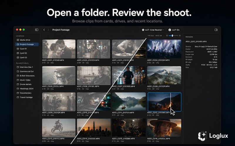 Loglux screenshot