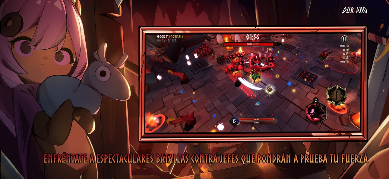 Duriano: Roguelike RPG iOS Mod IPA screenshot 5 - iOS game interface