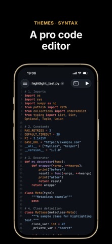 Pythona - Python 3 IDE Screenshot 2 of 5