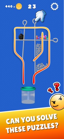 Pull Pins Riddle screenshot 1 of 4