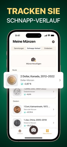 Coin ID: Münzen erkennen iPhone screenshot 7