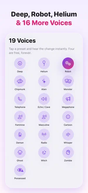 AI Voice Changer: Offline screenshot 2