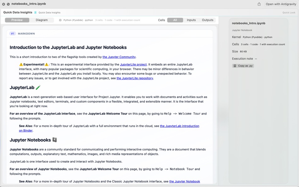 #2. Quick Data Insights (macOS) De: Moustafa Elsayed