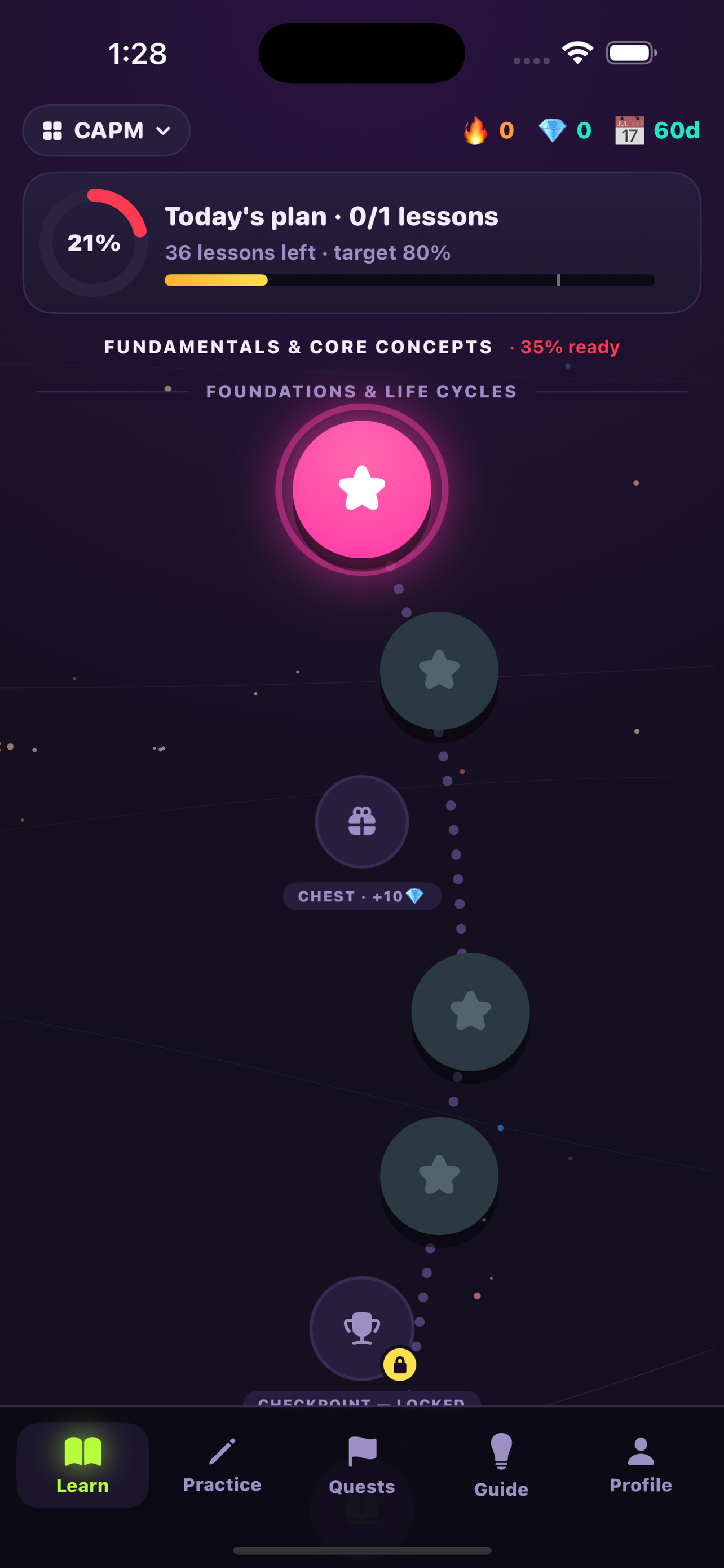 Ascent: CAPM Exam Prep screenshot 2