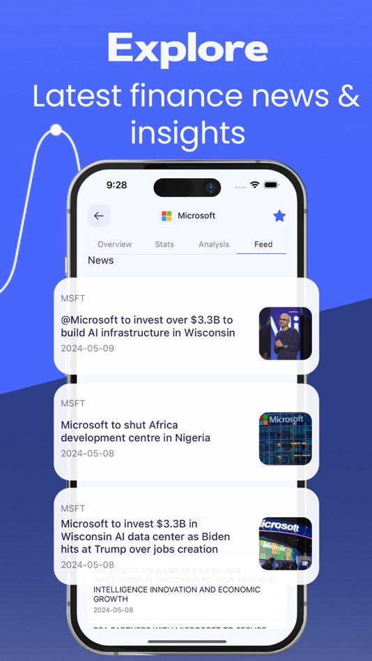 #6. Portfolio X - Stock Tracker (iOS) Podle: Popa Alexandru
