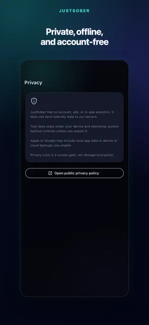 JustSober - Timer screenshot 4