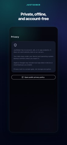 JustSober - Timer Screenshot 4 of 5