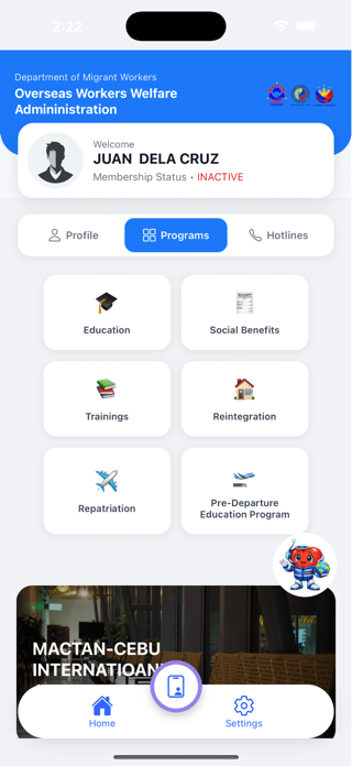 OWWA Mobile App Screenshot 4 of 7