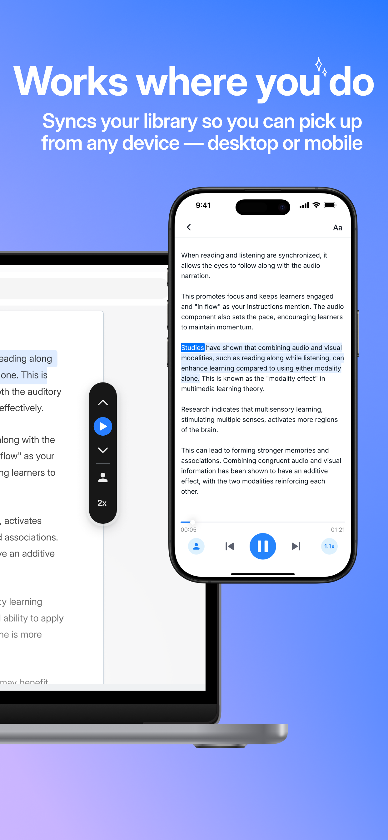 Audeus Text to Speech