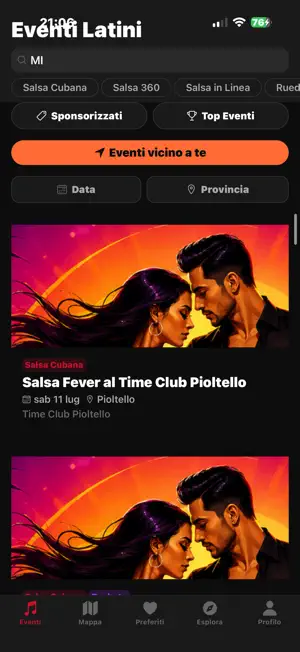 Latin Vibes Events screenshot 1