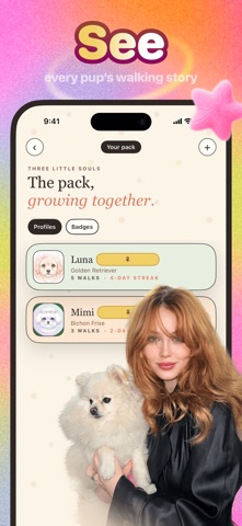Oveli - Connect & Pet iPhone screenshot
