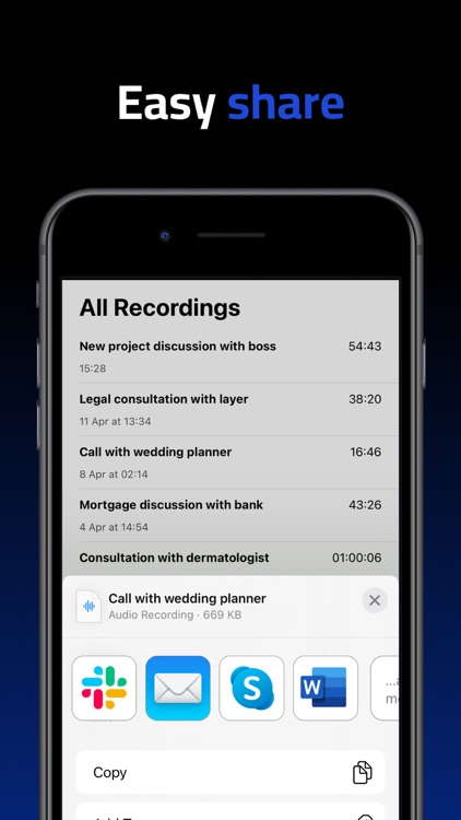 Record Phone Calls iPhone screenshot-3