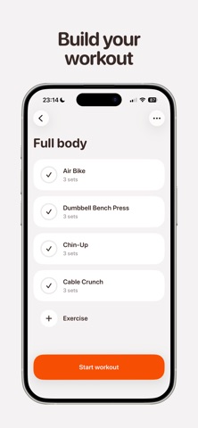 Ferana: Workout Tracker Screenshot 2 of 7