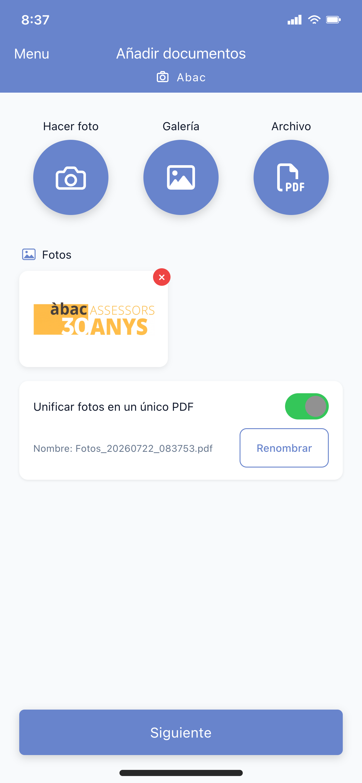 àbac ASSESSORS screenshot 4