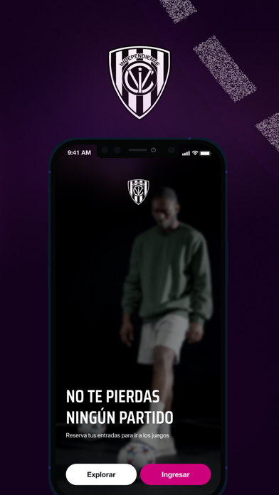Independiente del Valle iPhone screenshot 1 - Sports app