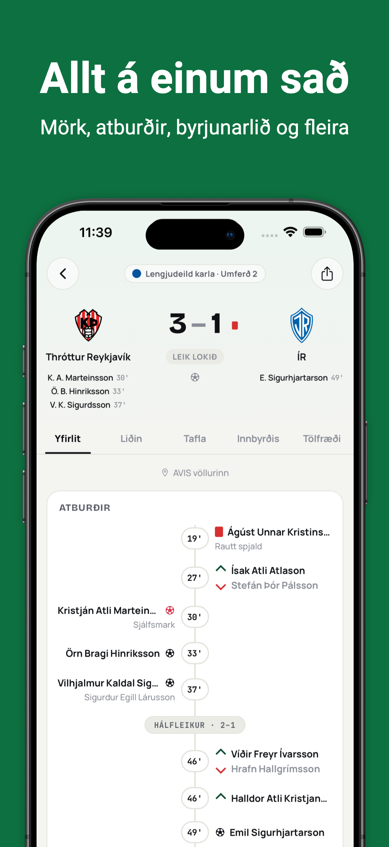 Staðan screenshot 3