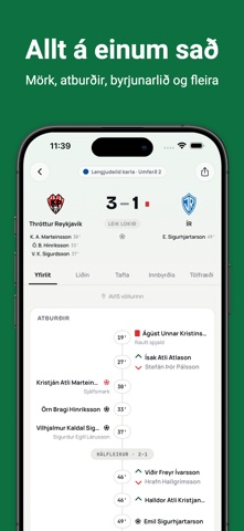 Staðan screenshot