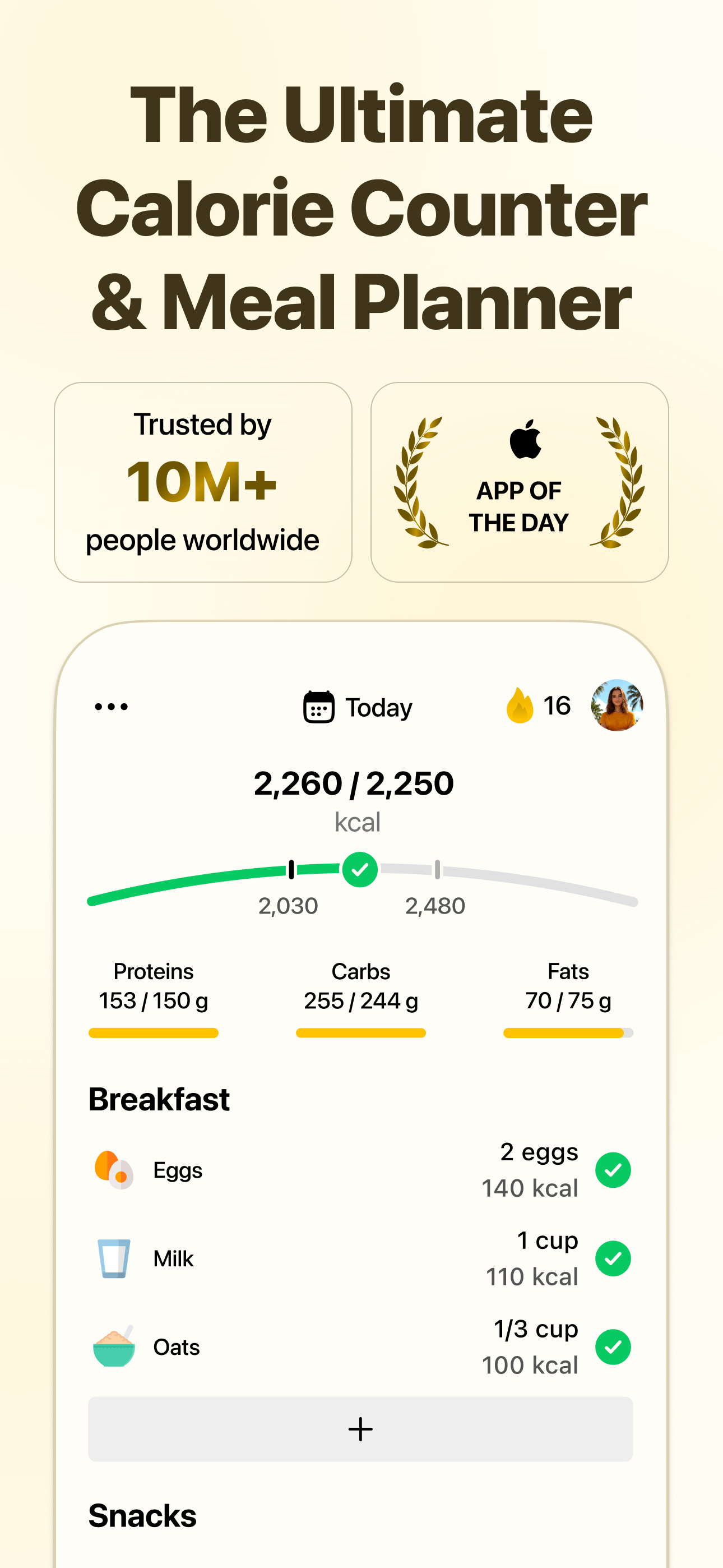 Fitia: Calorie Counter & Diet