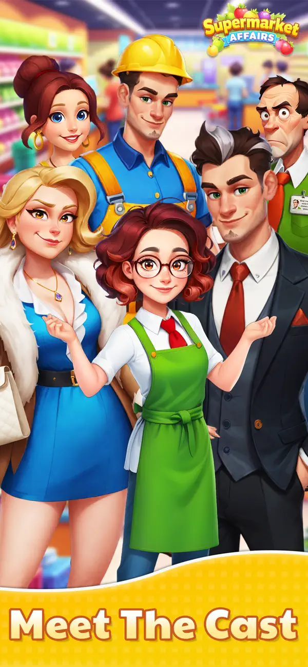 #2. Supermarket Affairs - Merge (iOS) Przez: Potato Play Pte. Ltd.