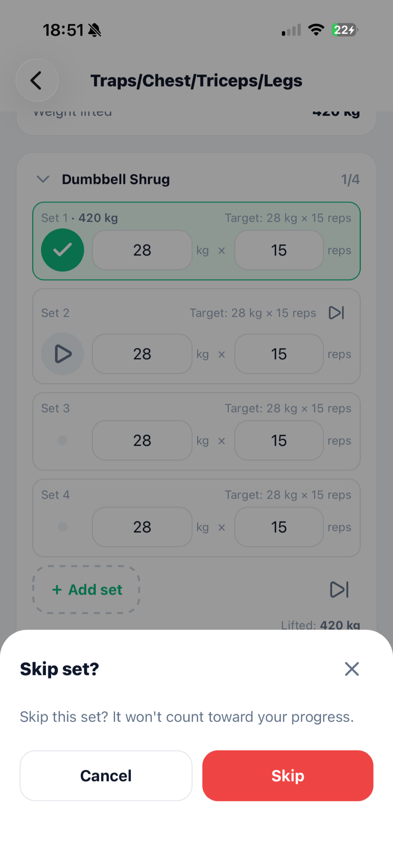 Smarter Workout screenshot 5