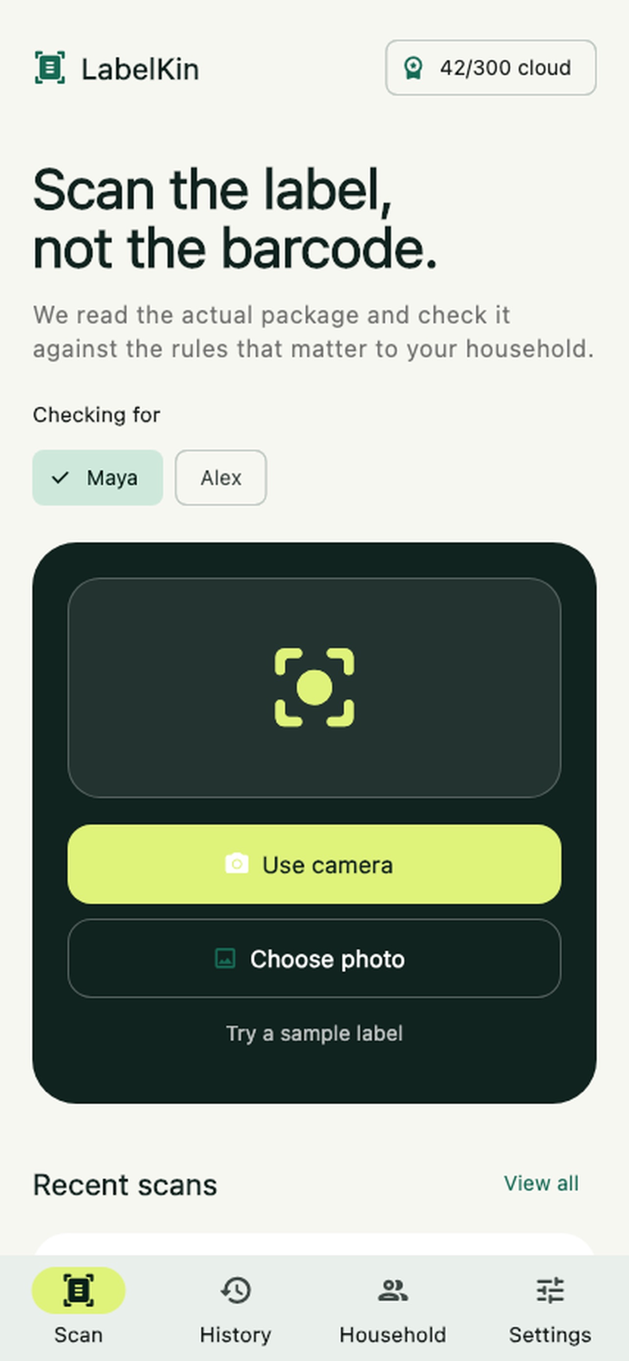 Screenshot 1 of LabelKin