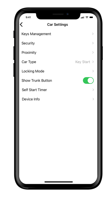 Smart Car Key Screenshot