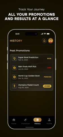 PromoPlay iPhone screenshot