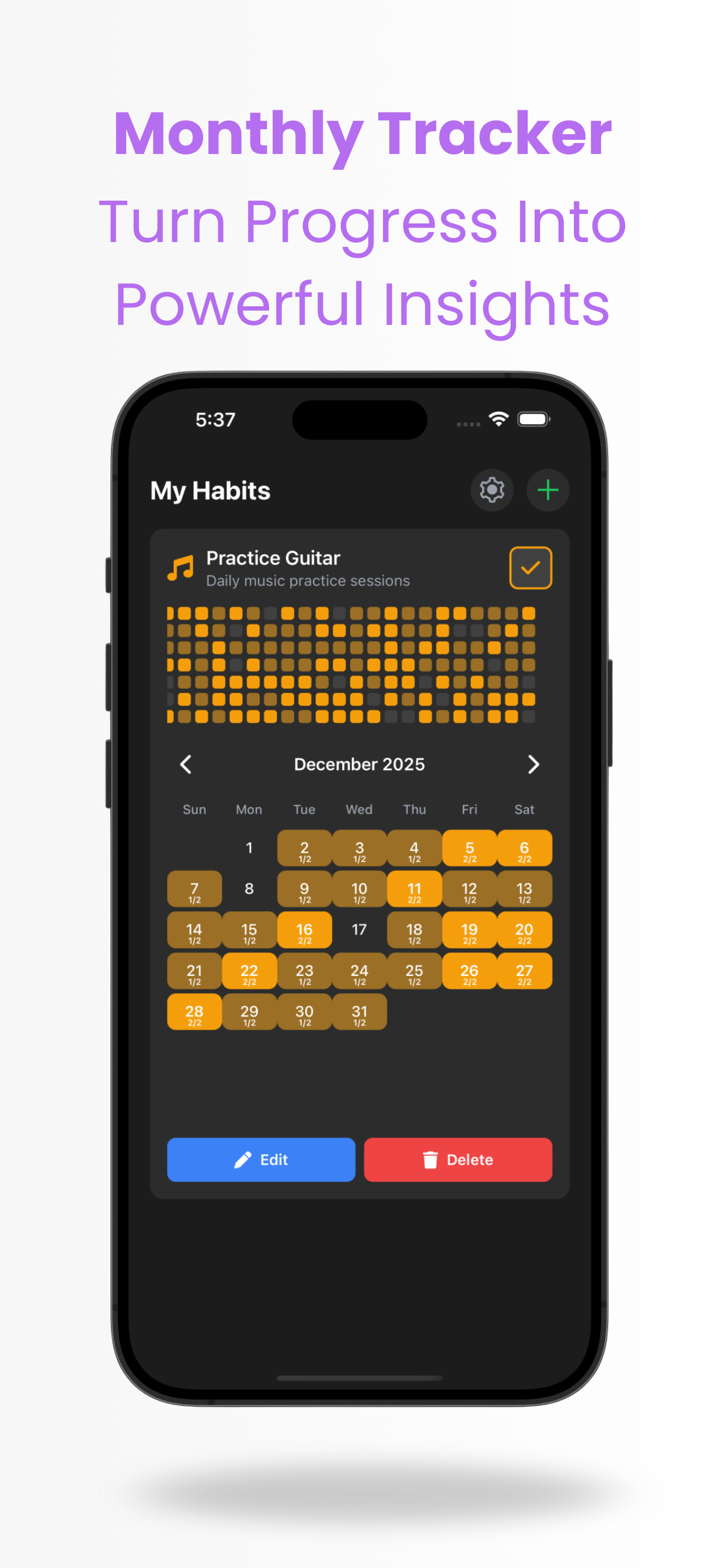 Habit Tracker & Reminders screenshot 3