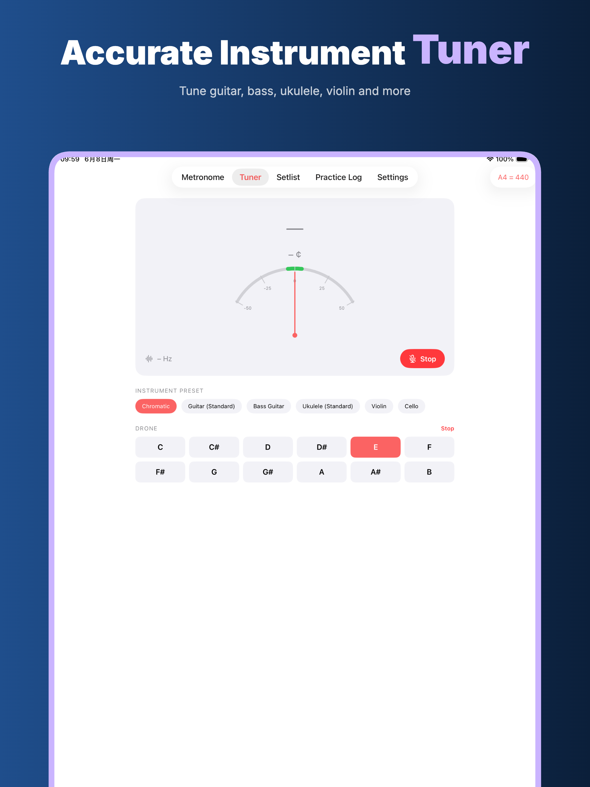 Cadenza: Metronome & Tuner