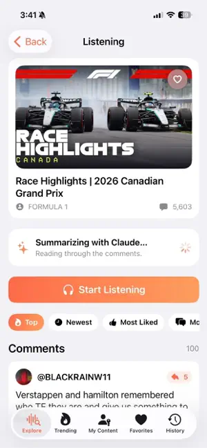 SocialCast! screenshot 1