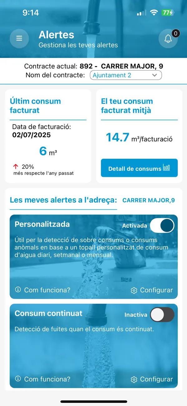 Screenshot #1 pour Aigües de Llavaneres