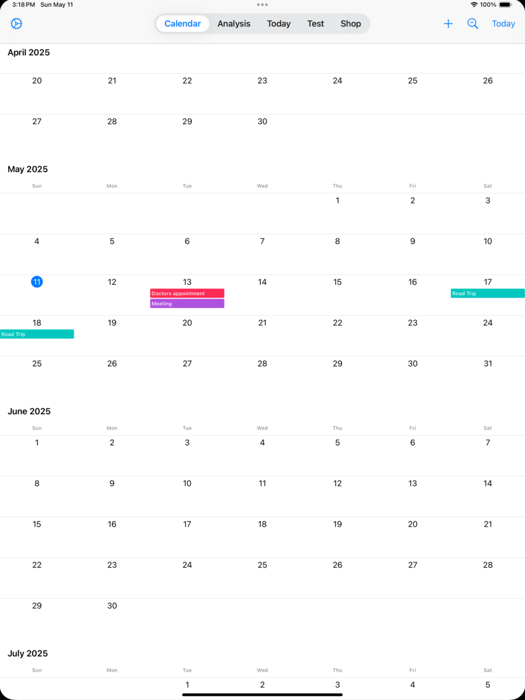 Delta Calendar screenshot 10