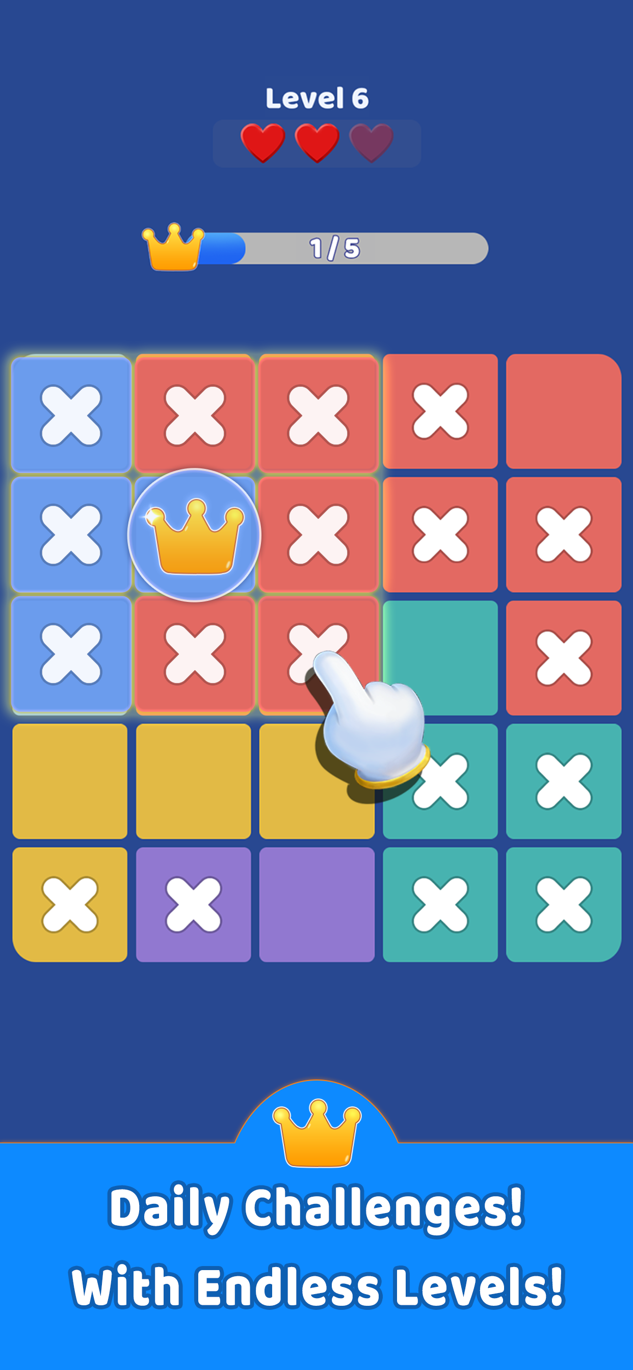 Queens Puzzle: Find The Queen screenshot 5