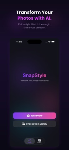 SnapStyle: Photo Reimagine. screenshot
