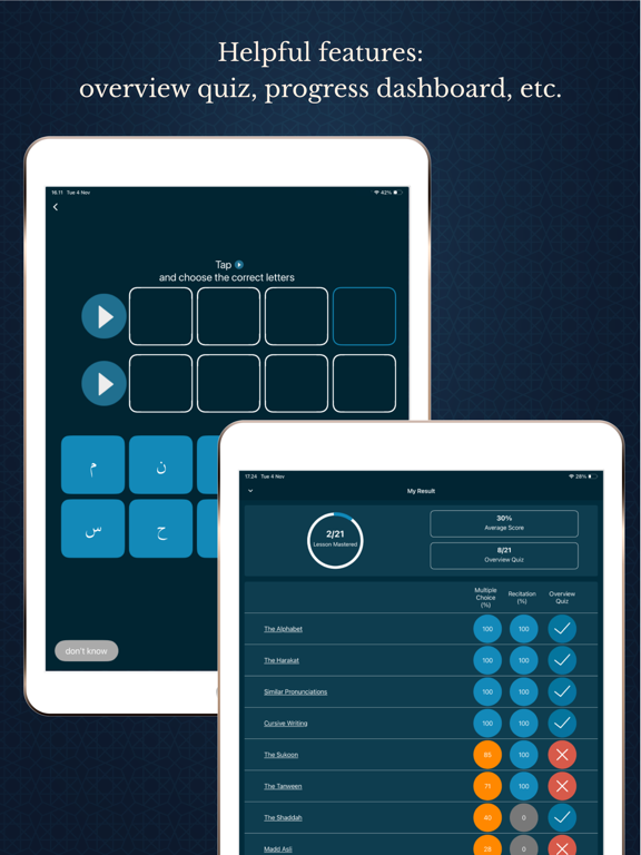 Learn Quran Tajwid iPad screenshot 7 - Education app