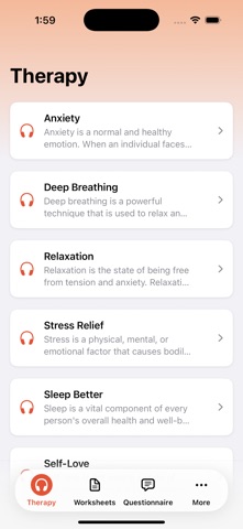 The Mind Care – Mental Health screenshot