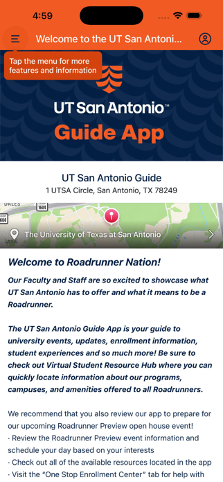 UT San Antonio Guide Screenshot 1 of 3