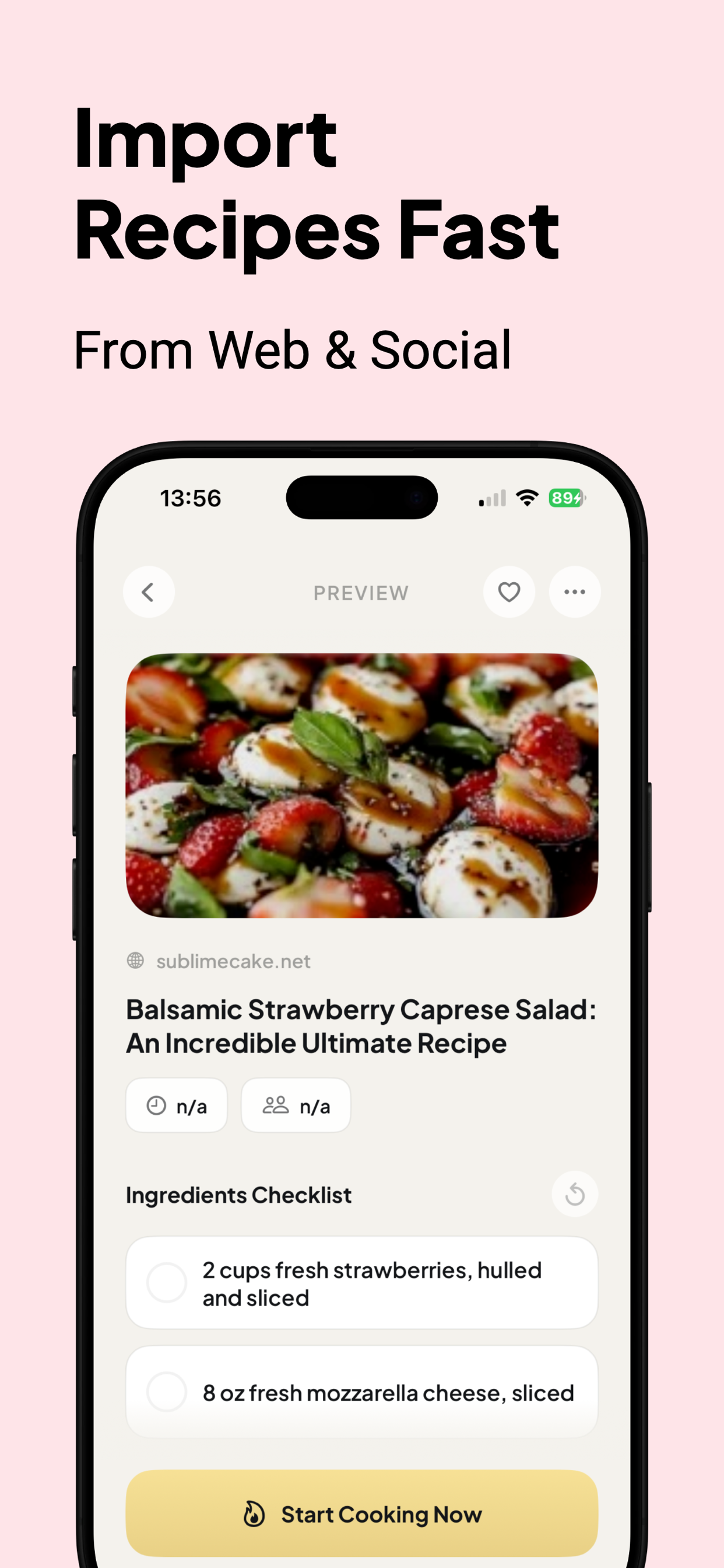 Hands-Free Recipes: Mise screenshot 2