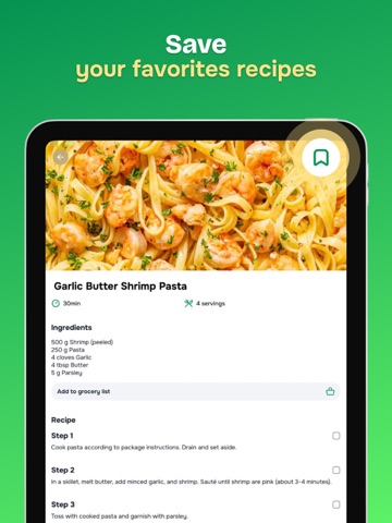 Easy Cooking Recipes - EattUp ipad screenshot 3