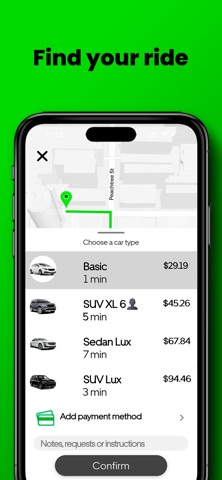 Yes Taxi App Screenshot 2 of 5