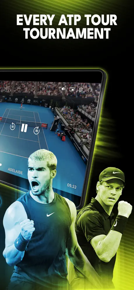 Tennis TV - Live Streaming screenshot 2