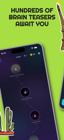 The Riddle Master: Brain Teasers & Riddles App for iPhone App Store screenshot 4