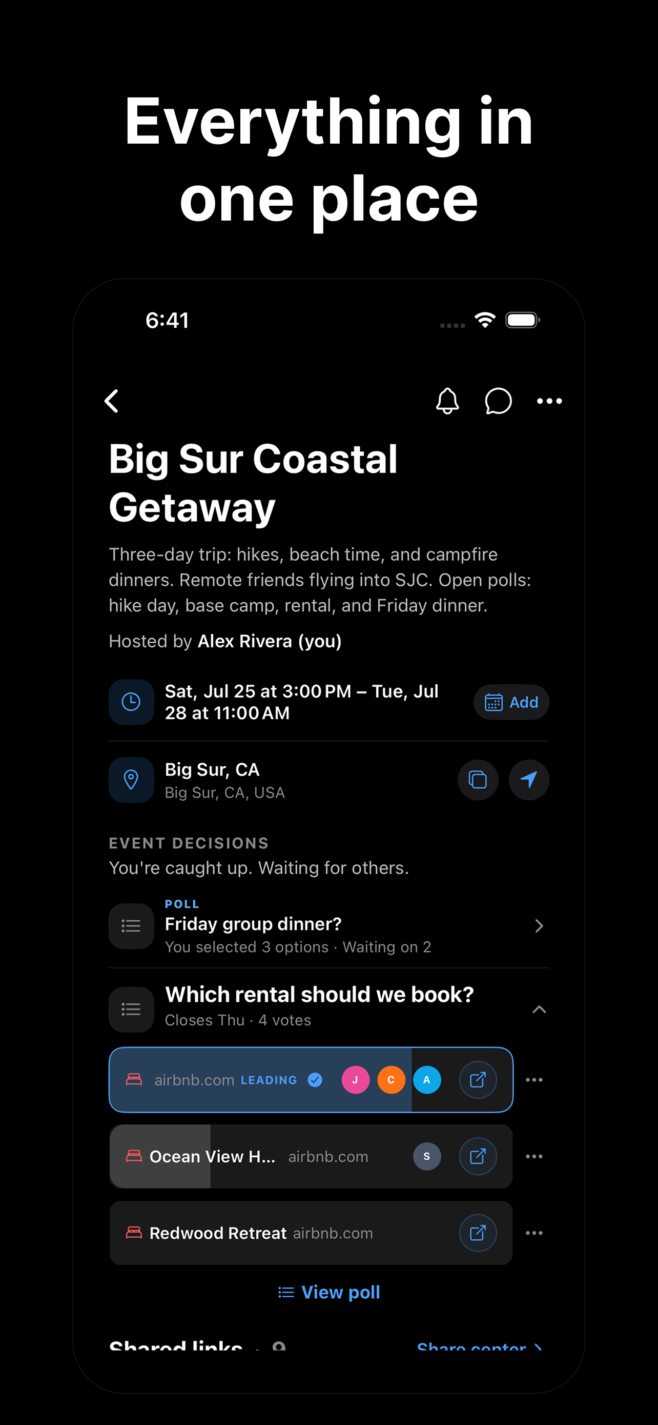Around: Plan with Friends screenshot 4